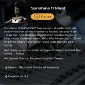 Radio Sunshine fl Maat