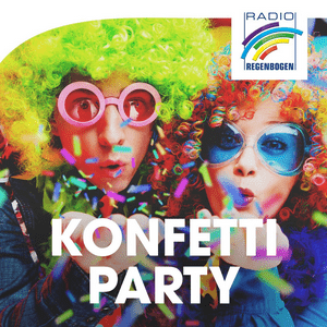 Höre Radio Regenbogen Konfetti-Party in der App.