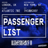 undefined Passenger List