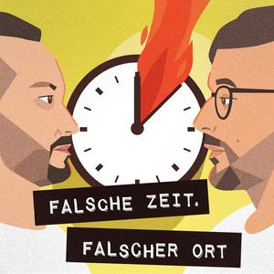 Höre Falsche Zeit, falscher Ort in der App.