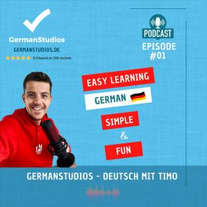 Höre GermanStudios - Easy learning German in der App.