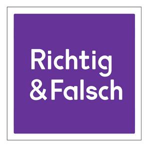 Höre Richtig & Falsch in der App.