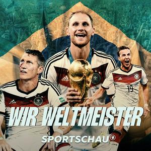 Höre Wir Weltmeister. Auf der Suche nach 2014 in der App.